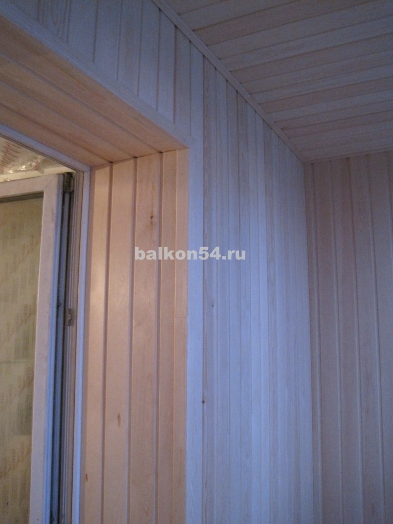 Обшивка балкона, ул. Первомайская